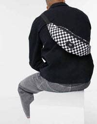 Thumbnail for Vans Mini Ward Cross Body Bag - Black White Check