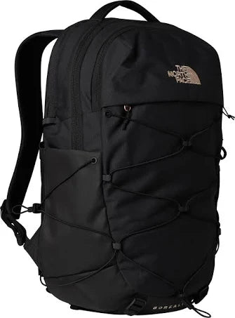 The North Face Women’s Borealis Backpack TNF Black Heather-burnt Coral