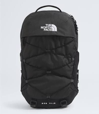 The North Face Borealis Backpack Asphalt Grey Light Heather TNF Black