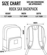 Thumbnail for Rock Sax My Chemical Romance MCR Killjoy Classic Backpack - Black