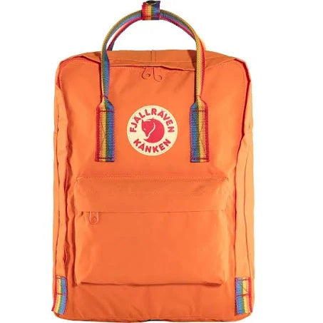 Fjallraven Kanken Rainbow Backpack - Burnt Orange
