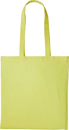 Nutshell Plain Strong Shoulder Shopper Bag (One size) (Pastel Lemon)