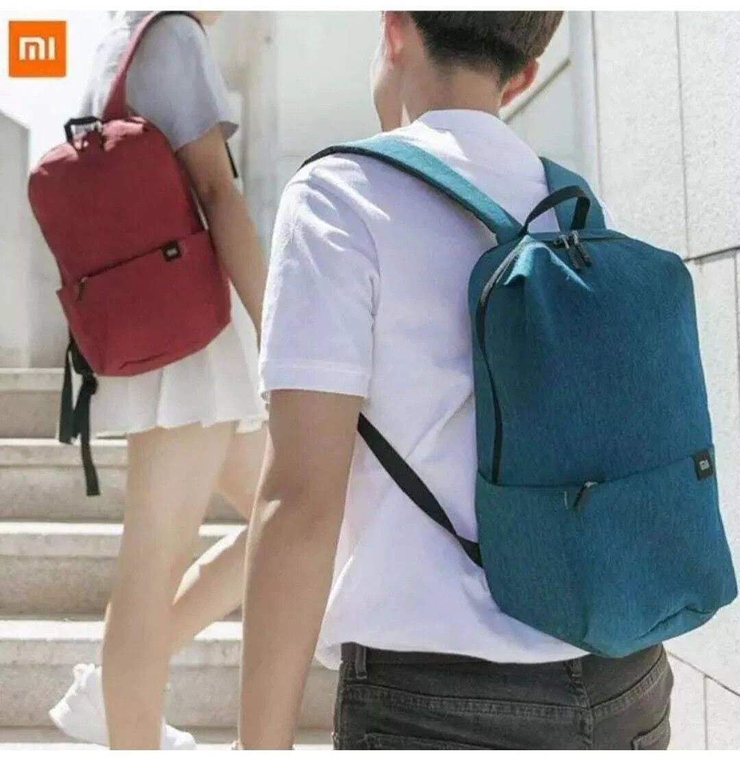 "xiaomi Mi Casual Daypack - Lightweight Backpack -dark Red Travel &
