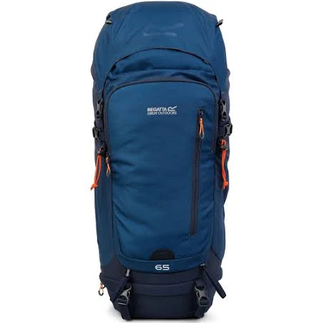 Regatta Highton V2 65L Rucksack Navy/Dark Denim
