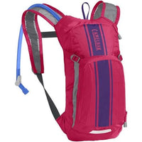 Thumbnail for Camelbak Kids Mini Mule Hydration Pack Hot Pink / Purple Stripe