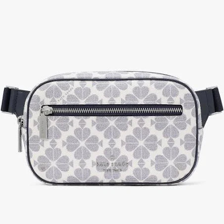 Kate Spade Outlet Signature Spade Flower Belt Bag, Navy Multi