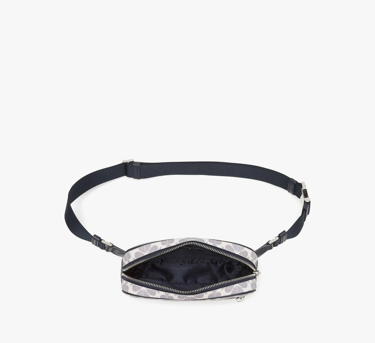 Kate Spade Outlet Signature Spade Flower Belt Bag, Navy Multi