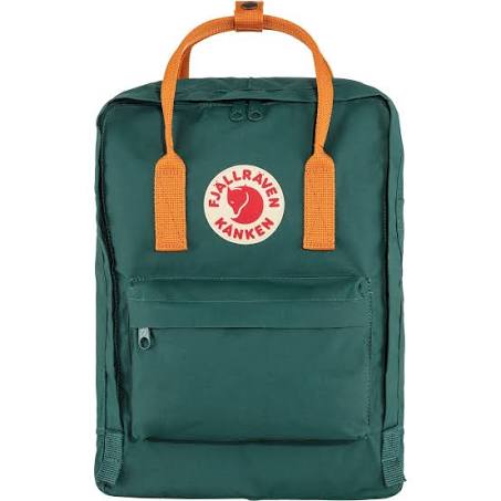 Fjallraven Kanken Backpack Arctic Green/Spicy Orange