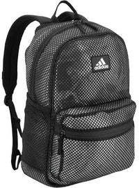 Thumbnail for adidas Unisex Hermosa II Mesh Backpack Black/White One Size