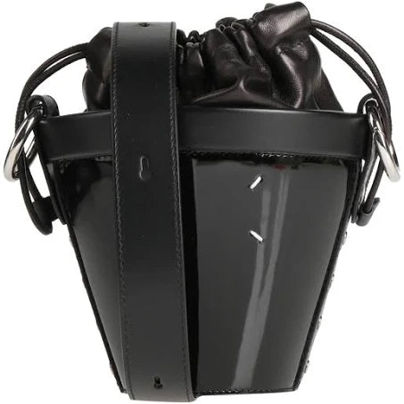 Maison Margiela Black Mini Fire Bucket Bag