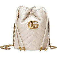 Thumbnail for Mini Gg Marmont Bucket Bag - Gucci - Woman