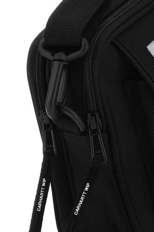 Carhartt Men's Black Canvas Essentials Bag - Messenger