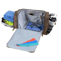 Thumbnail for FocusGear Ultimate Gym Bag 2.0: Durable Crowdsource Designed Duffel Bag with 10 ...