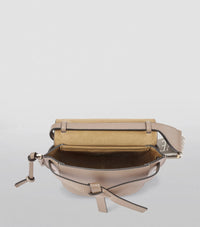 Thumbnail for Loewe Gate Dual Mini Leather Shoulder Bag