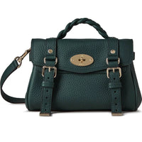 Thumbnail for Mulberry Black-Black Alexa Leather Satchel Bag