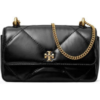 Thumbnail for Tory Burch Mini Kira diamond-quilted Flap Bag - Black Size One Size