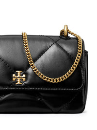 Thumbnail for Tory Burch Mini Kira diamond-quilted Flap Bag - Black Size One Size