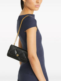 Thumbnail for Tory Burch Mini Kira diamond-quilted Flap Bag - Black Size One Size