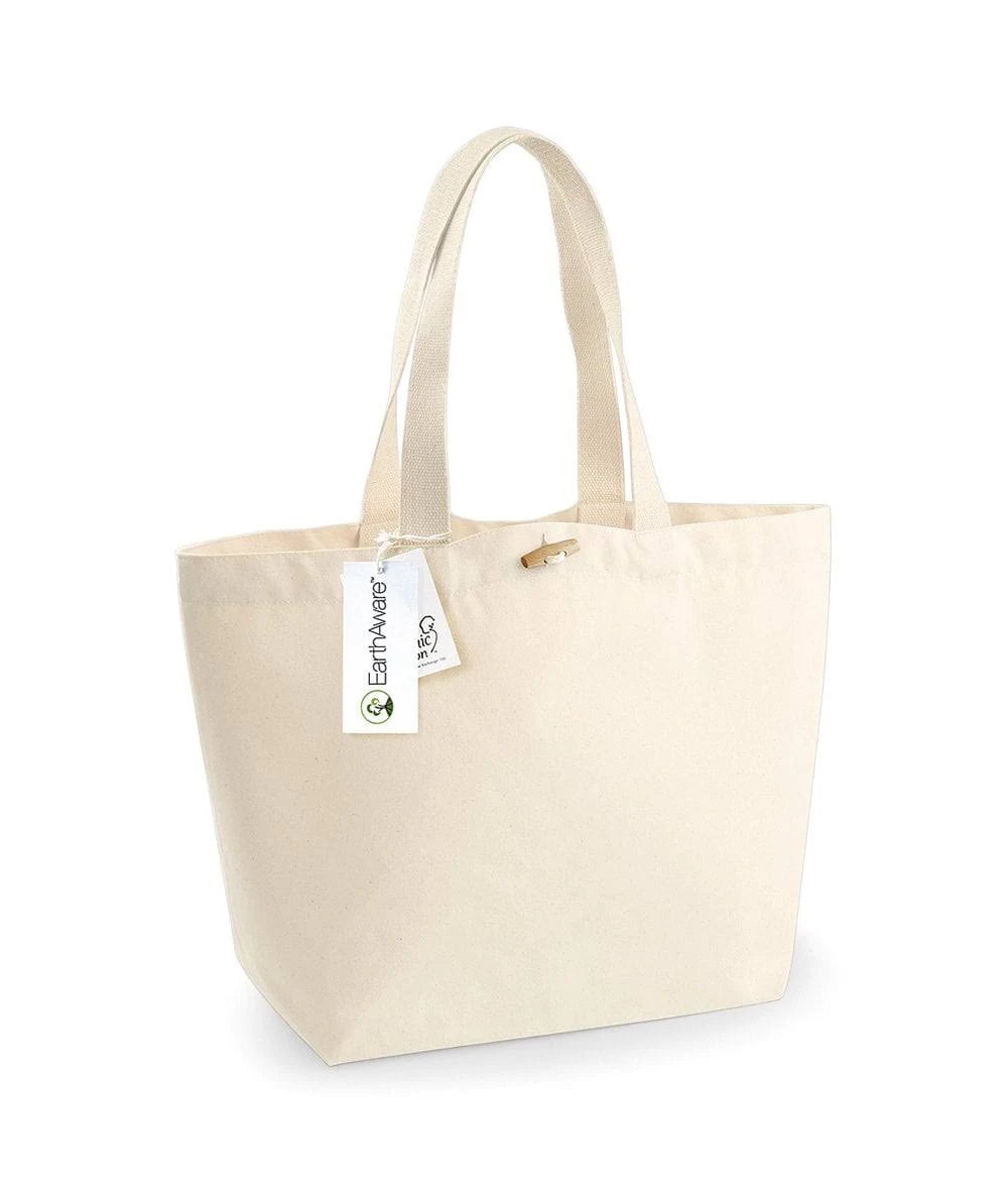 Westford Mill EarthAware Organic Marina Tote Pure Grey One