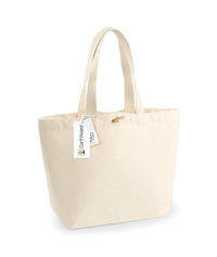 Thumbnail for Westford Mill EarthAware Organic Marina Tote Pure Grey One