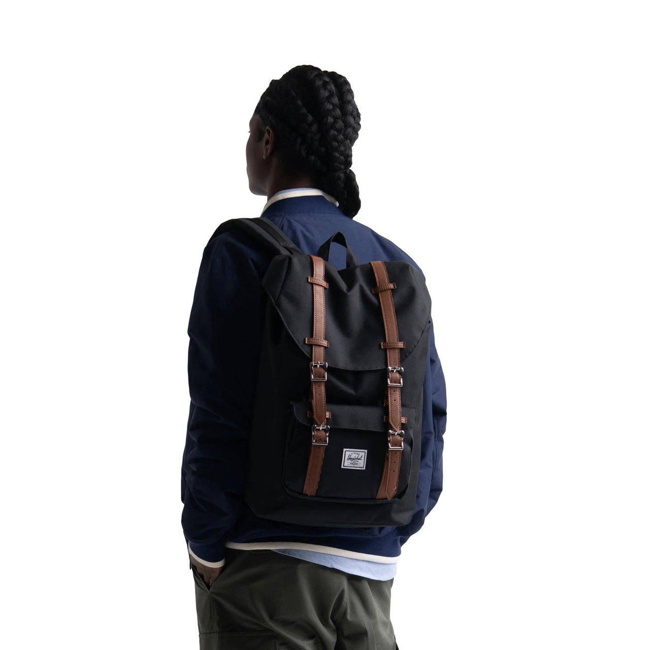 Herschel Little America Mid Volume Backpack Black