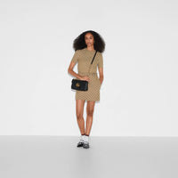 Thumbnail for Gucci, Black GG Marmont Small Matelassé Leather Shoulder Bag