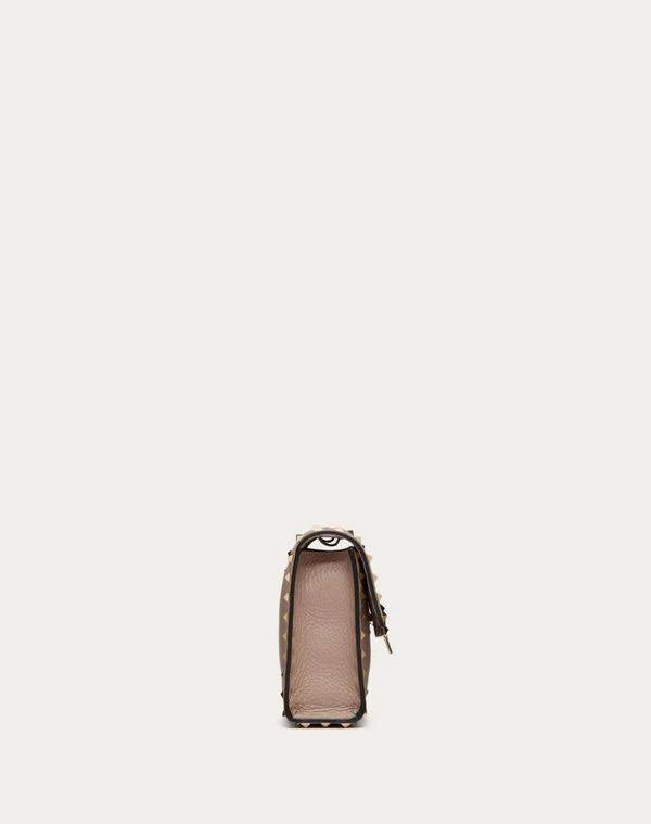 Valentino Garavani Rockstud Alcove Shoulder Bag - Nude - One Size