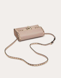 Thumbnail for Valentino Garavani Rockstud Alcove Shoulder Bag - Nude - One Size