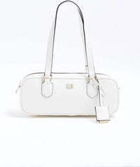 Thumbnail for River Island White East West Bowler Bag One Womens