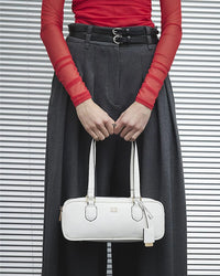 Thumbnail for River Island White East West Bowler Bag One Womens