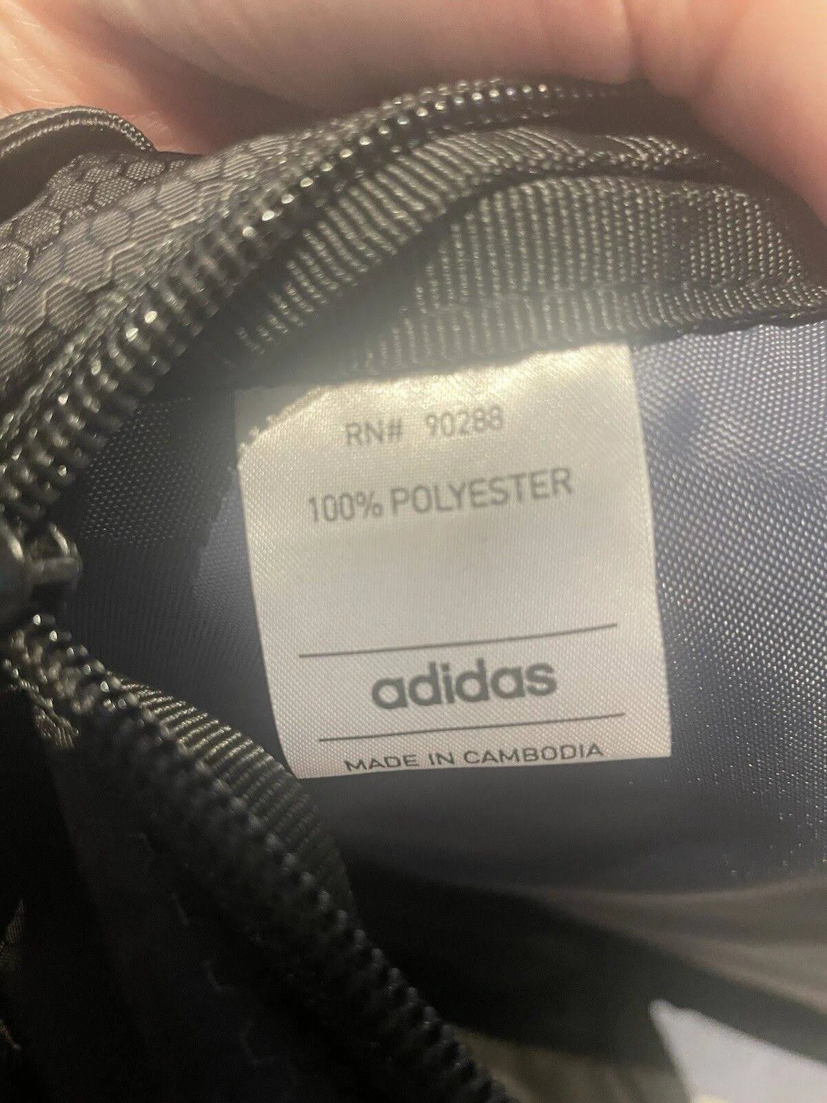 Adidas Foundation 6 Backpack. Color: Black/white.