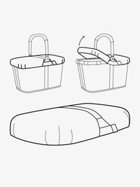 Thumbnail for Reisenthel Carrybag Cover Black