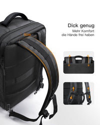 Thumbnail for Inateck 40L Super Large Hand Luggage Travel Backpack Laptop Backpack For 15.6-17 ...