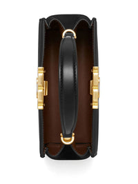 Thumbnail for Tory Burch Mini Eleanor Satchel Bag - Black Size One Size