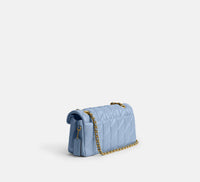 Thumbnail for Coach Women's Tabby Shoulder Bag 26 with Pillow Quilting in Blue | Leather