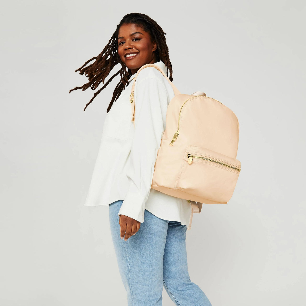Stoney Clover Lane Classic Backpack in Black.