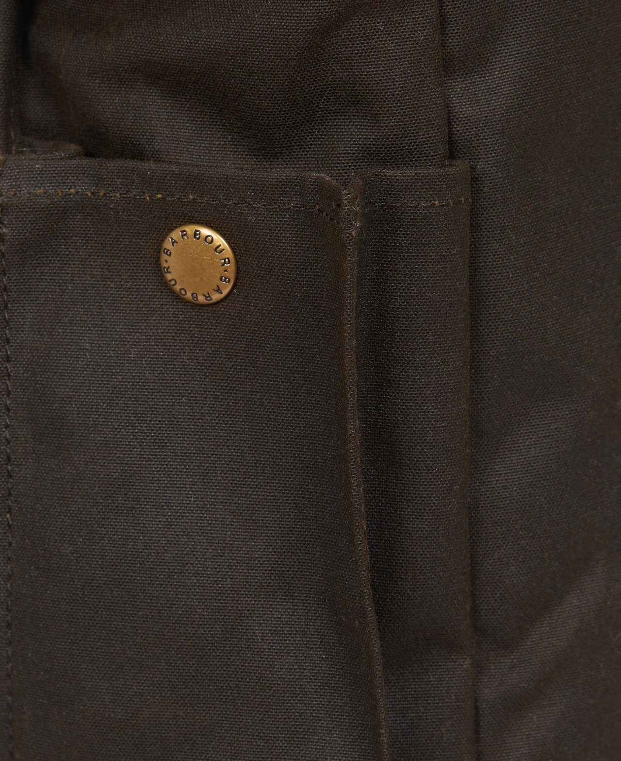 Barbour 'Essential' Wax Messenger Bag - Olive