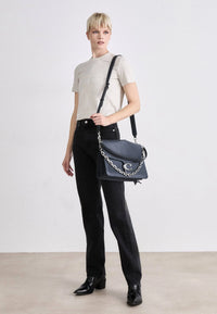 Thumbnail for Runway Chain Tabby Shoulder Bag 35