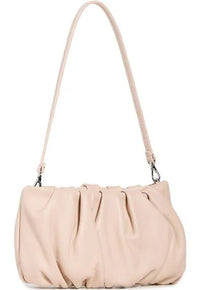 Thumbnail for Staud Beige Convertible Bean Shoulder Bag