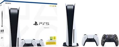 Playstation 5 Console & Two Dualsense Controllers Bundle