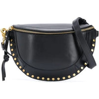 Thumbnail for Isabel Marant Skano Studded Belt Bag - Black