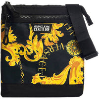Thumbnail for Versace Jeans Couture Baroque Crossbody Bag - Black