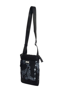 Thumbnail for Versace Jeans Couture Baroque Crossbody Bag - Black