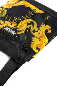 Thumbnail for Versace Jeans Couture Baroque Crossbody Bag - Black
