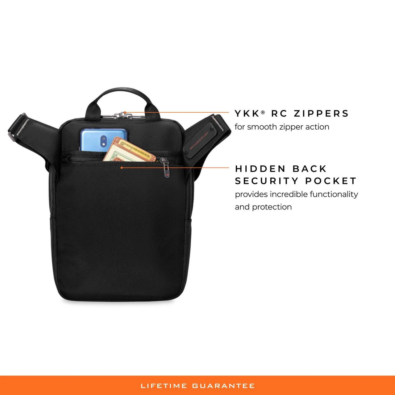 Briggs & Riley Luggage Crossbody Bag - HTA Collection - Black