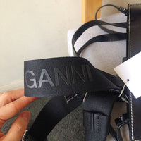 Thumbnail for Ganni Shoulder Bag Authentic Tote Bag Banner Bag Crossbody Designer