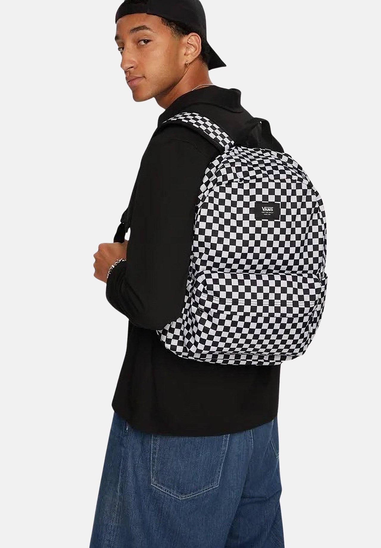 Vans - Old Skool Check Black/White - Backpack