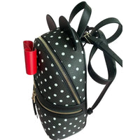 Thumbnail for Kate Spade New York Kate Spade Disney x Minnie Dome Backpack Polka Dot Leather ...