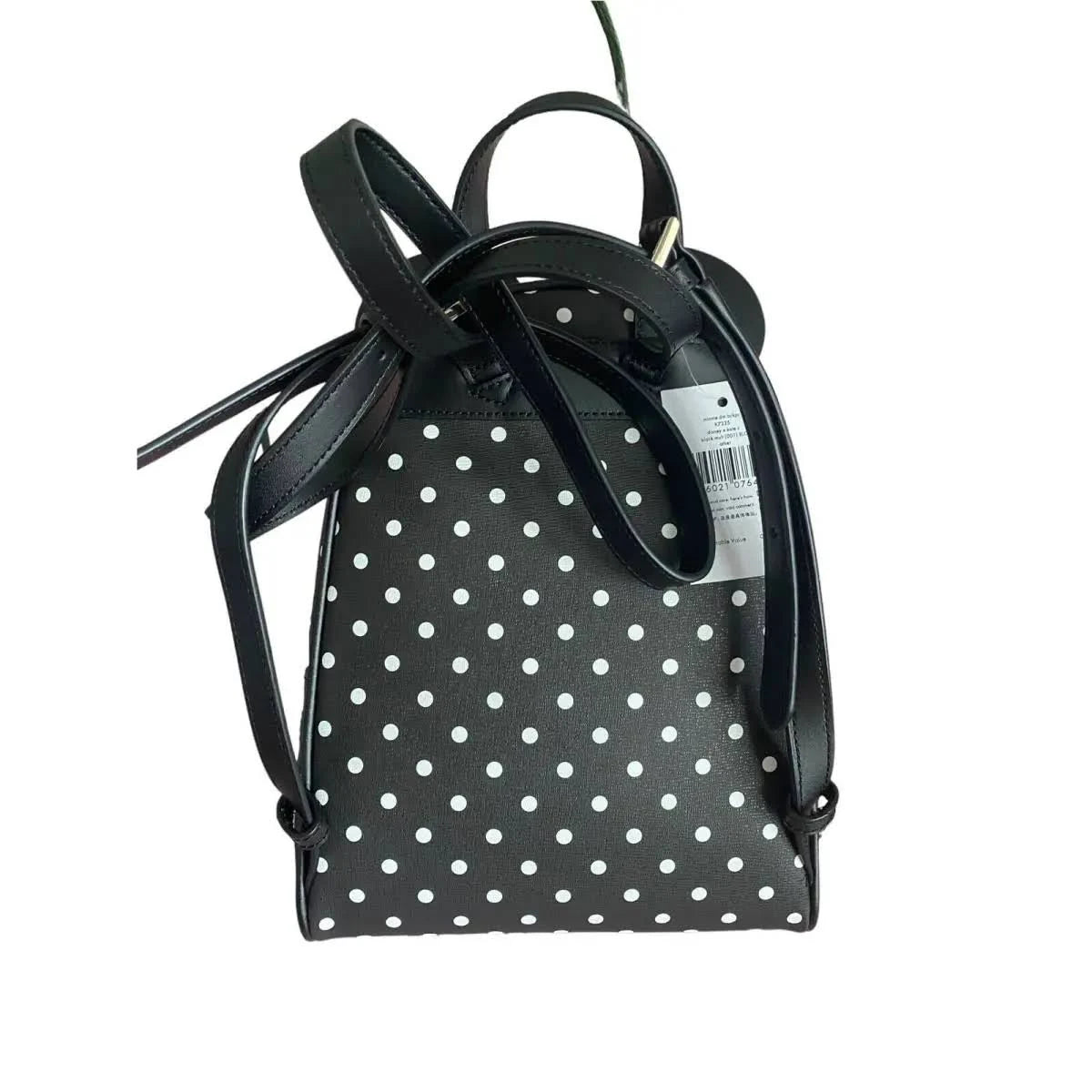 Kate Spade New York Kate Spade Disney x Minnie Dome Backpack Polka Dot Leather ...