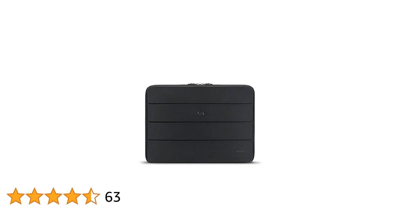 Solo New York Bond 15.6" Laptop Sleeve - Black